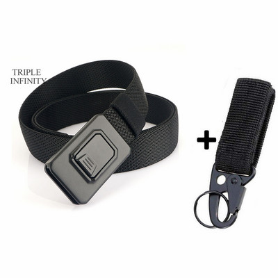 2023 aluminijska legura s brzim otpuštanjem remen s kopčom za muškarce Prozračni elastični pojasevi rastezljivi vojni taktički remen za lov