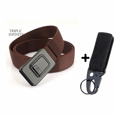 2023 aluminijska legura s brzim otpuštanjem remen s kopčom za muškarce Prozračni elastični pojasevi rastezljivi vojni taktički remen za lov