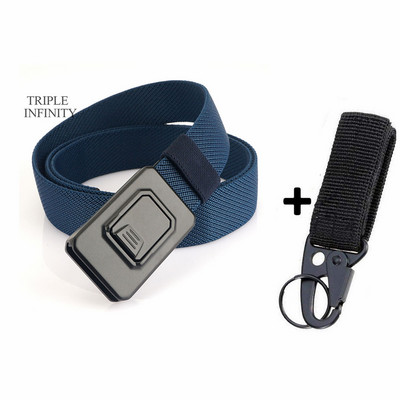 2023 aluminijska legura s brzim otpuštanjem remen s kopčom za muškarce Prozračni elastični pojasevi rastezljivi vojni taktički remen za lov