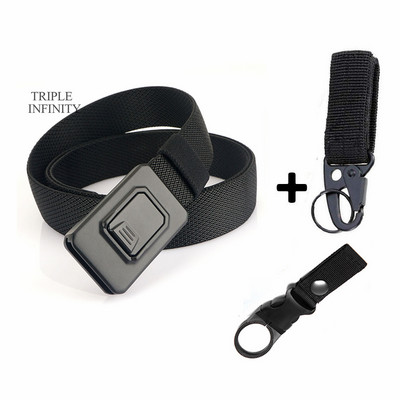 2023 aluminijska legura s brzim otpuštanjem remen s kopčom za muškarce Prozračni elastični pojasevi rastezljivi vojni taktički remen za lov