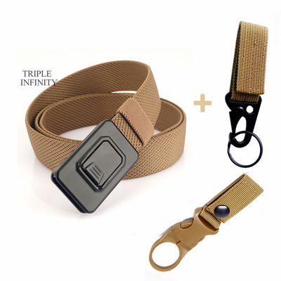 2023 aluminijska legura s brzim otpuštanjem remen s kopčom za muškarce Prozračni elastični pojasevi rastezljivi vojni taktički remen za lov