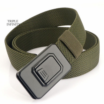 2023 aluminijska legura s brzim otpuštanjem remen s kopčom za muškarce Prozračni elastični pojasevi rastezljivi vojni taktički remen za lov