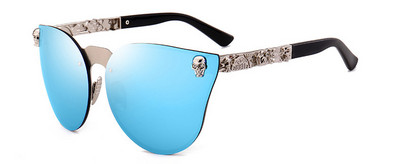 SHAUNA Cool gotičke sunčane naočale Crystal Skull Ženske Steampunk sunčane naočale Retro Muške punk nijanse UV400