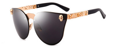 SHAUNA Cool gotičke sunčane naočale Crystal Skull Ženske Steampunk sunčane naočale Retro Muške punk nijanse UV400