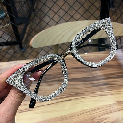 Prilagođene dioptrijske leće Vintage mačkaste naočale retro Dizajnerske ženske marke gafas De Sol Gafas naočale za žene