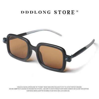 DDDLONG Ρετρό μόδας τετράγωνα γυαλιά ηλίου Γυναικεία Ανδρικά γυαλιά ηλίου Classic Vintage UV400 Outdoor Shades D293