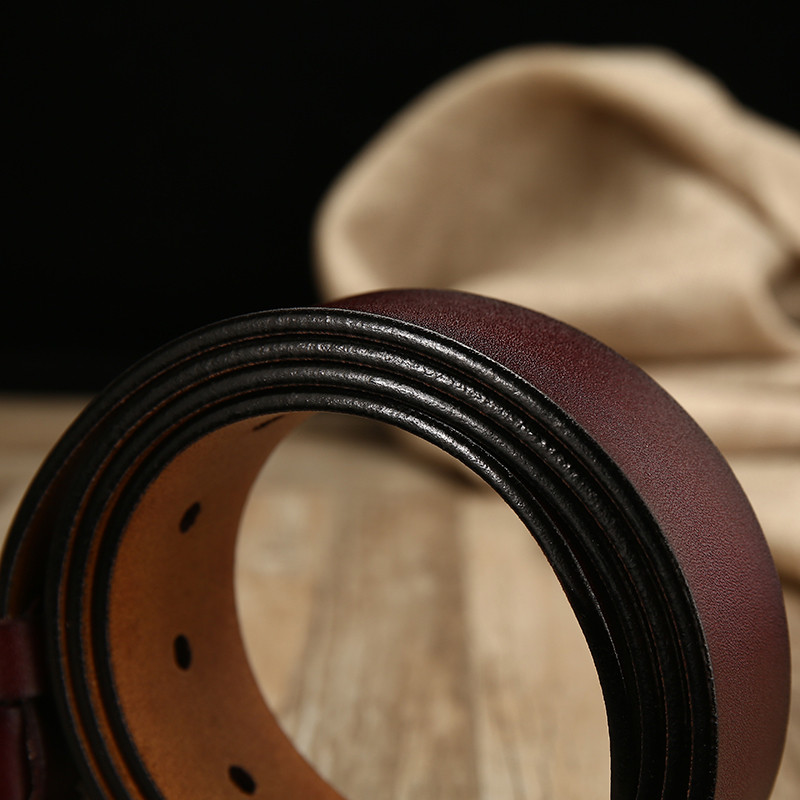 [LFMB]kožni remen muški remen s kopčom na iglu fancy vintage traperice muški remeni s remenom od prave kože remen s gumama muški muški remen