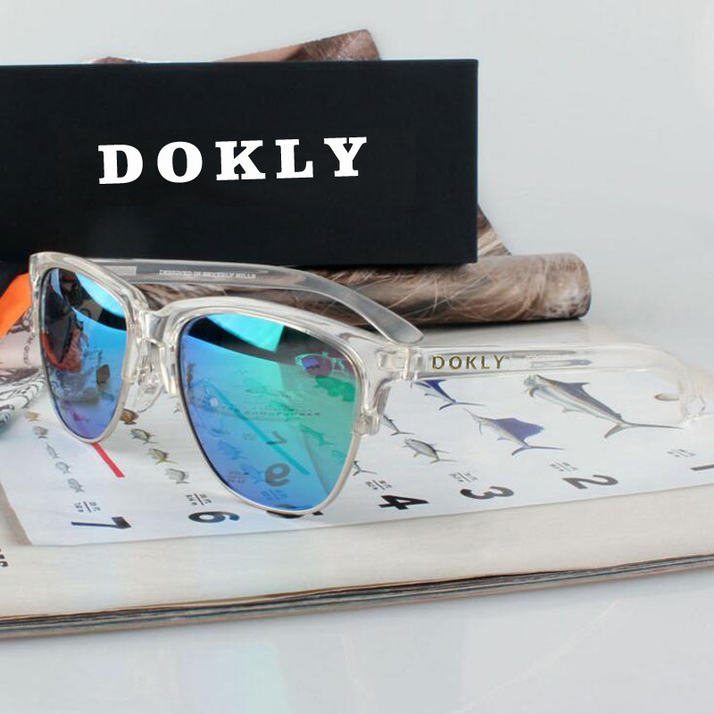 Dokly Real polarizirane sunčane naočale Mirror muške i ženske polarizirane sunčane naočale polu-bez okvira sunčane naočale naočale Oculos De Sol