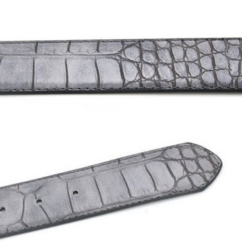 Мъжки модни колани за кръста Изкуствен модел на крокодил с разцепена кожа Луксозни мъжки дизайнерски аксесоари за колан
