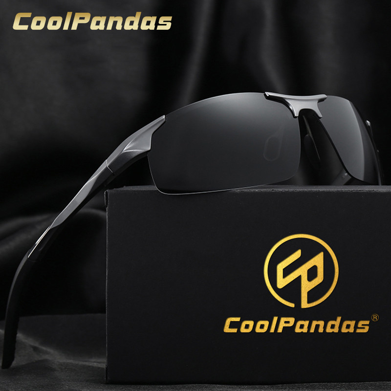 CoolPandas poliarizuoti vyriški aliuminio akiniai nuo saulės vairavimo veidrodėlis, vyriški akiniai nuo saulės vyrams, moteriški akiniai UV400 Oculos De Sol
