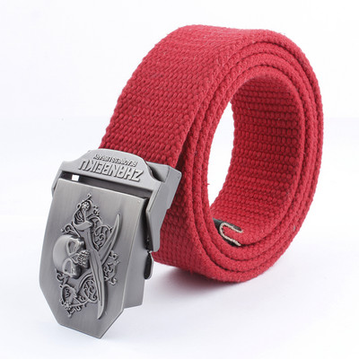 LTOHEYN platneni remen s kopčom od legure cinka, penjanje na otvorenom, obuka za izlete, elastični produljeni remen koji se može prilagoditi