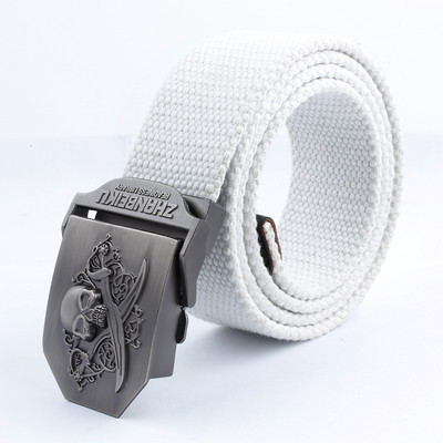 LTOHEYN platneni remen s kopčom od legure cinka, penjanje na otvorenom, obuka za izlete, elastični produljeni remen koji se može prilagoditi