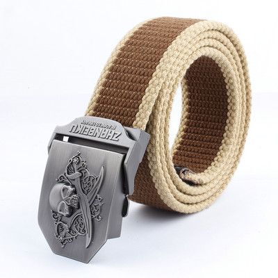 LTOHEYN platneni remen s kopčom od legure cinka, penjanje na otvorenom, obuka za izlete, elastični produljeni remen koji se može prilagoditi