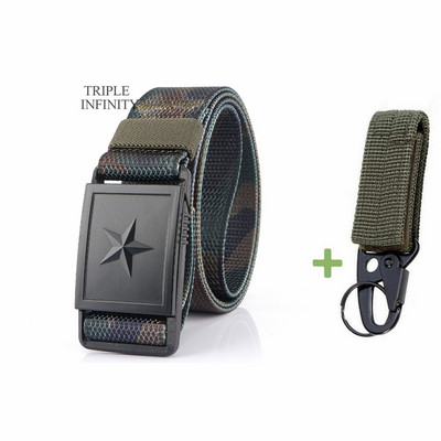 2023 m. penkiakampė žvaigždė magnetinė greito atsegimo sagtis taktinis diržas, tvirtas nailoninis diržas vyrams kariški džinsai kelnės diržų medžioklė