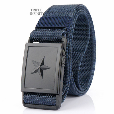2023 m. penkiakampė žvaigždė magnetinė greito atsegimo sagtis taktinis diržas, tvirtas nailoninis diržas vyrams kariški džinsai kelnės diržų medžioklė