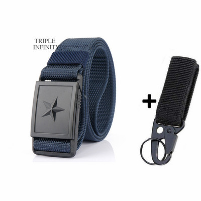 2023 m. penkiakampė žvaigždė magnetinė greito atsegimo sagtis taktinis diržas, tvirtas nailoninis diržas vyrams kariški džinsai kelnės diržų medžioklė