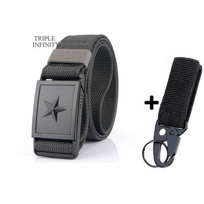 2023 m. penkiakampė žvaigždė magnetinė greito atsegimo sagtis taktinis diržas, tvirtas nailoninis diržas vyrams kariški džinsai kelnės diržų medžioklė