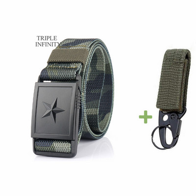 2023 m. penkiakampė žvaigždė magnetinė greito atsegimo sagtis taktinis diržas, tvirtas nailoninis diržas vyrams kariški džinsai kelnės diržų medžioklė