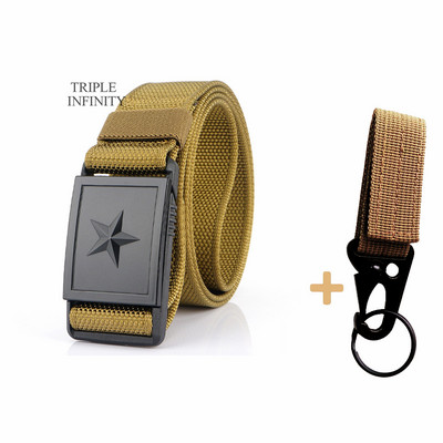 2023 m. penkiakampė žvaigždė magnetinė greito atsegimo sagtis taktinis diržas, tvirtas nailoninis diržas vyrams kariški džinsai kelnės diržų medžioklė