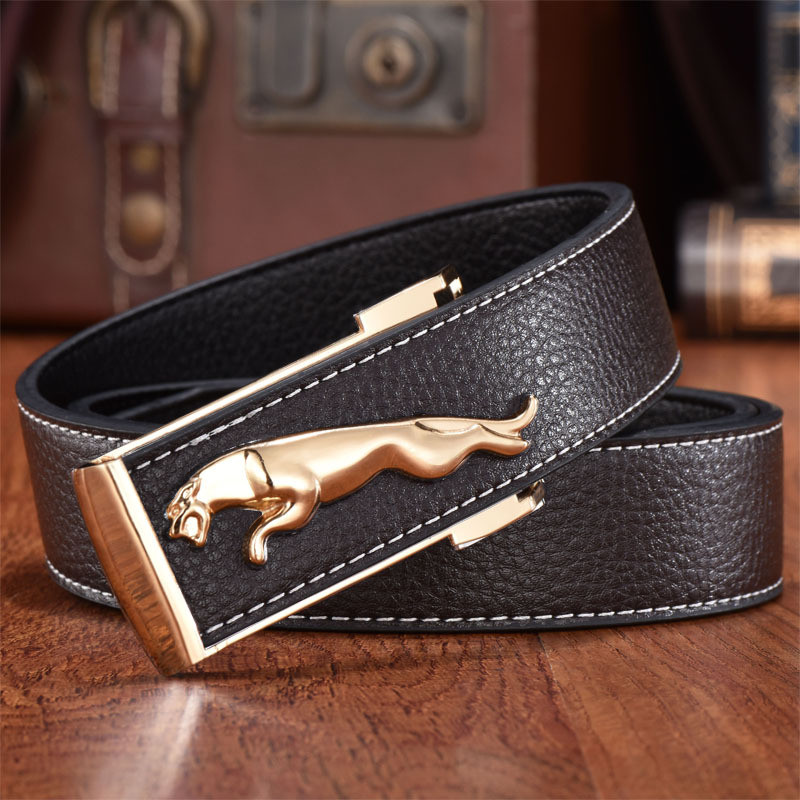 Popularno prodavani muški remen, modni legirani remen s automatskom kopčom, remen za poslovne poslove, ležerni ukrasni remen, muški remeni, luksuzni brend 3,3 cm