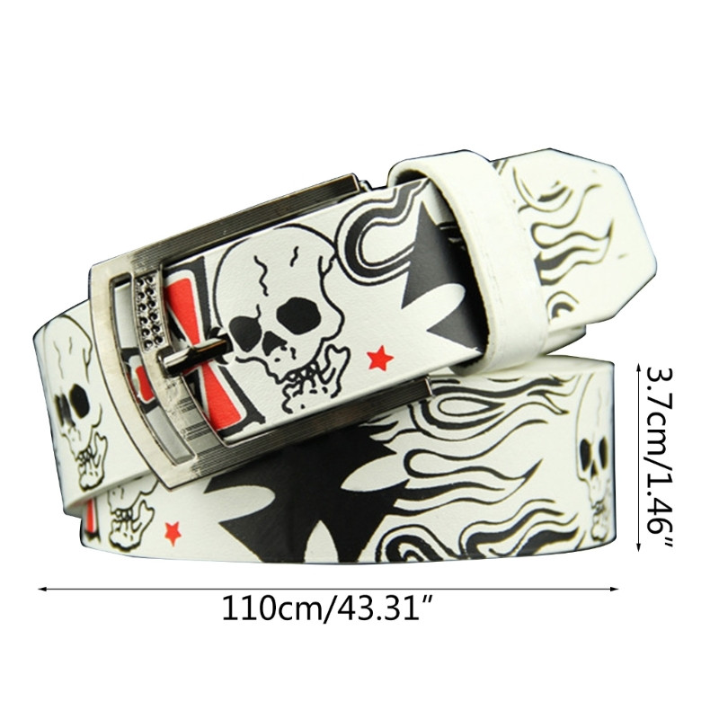 Curea cu cataramă estetică bărbați curea punk adolescent blugi centură accesorii vestimentare