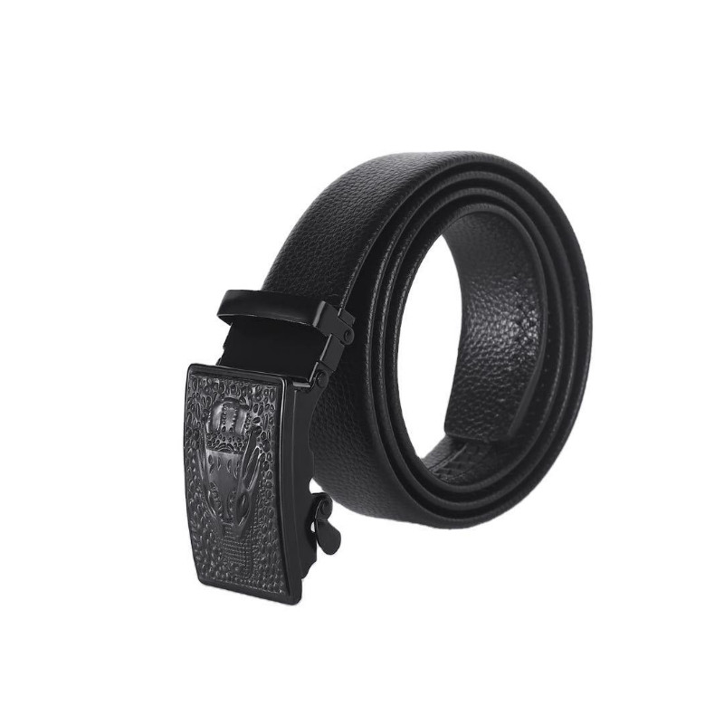 Muški remen s krokodilskom kopčom, PVC odijelo s krokodilskim uzorkom, pojas, pojas od PU kože, poslovni remen za muškarce, veleprodaja