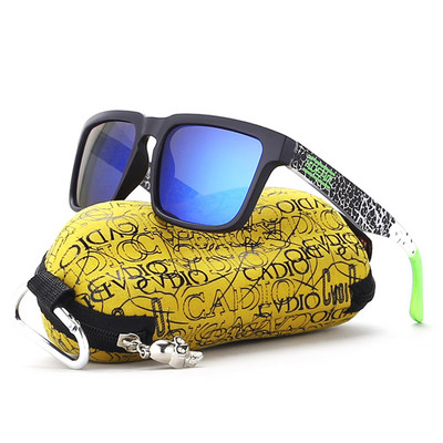 KDEAM polarizirane sunčane naočale za muškarce s reflektirajućim premazom četvrtaste sunčane naočale za žene Brand Designer UV400 KD901