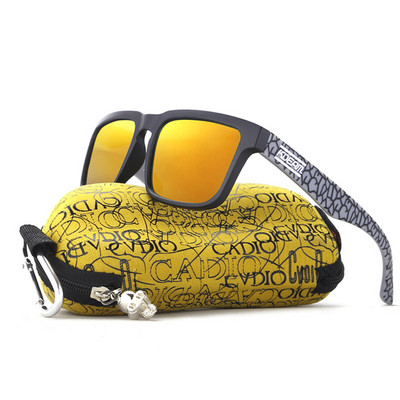 KDEAM polarizirane sunčane naočale za muškarce s reflektirajućim premazom četvrtaste sunčane naočale za žene Brand Designer UV400 KD901