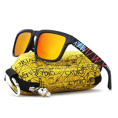 KDEAM polarizirane sunčane naočale za muškarce s reflektirajućim premazom četvrtaste sunčane naočale za žene Brand Designer UV400 KD901