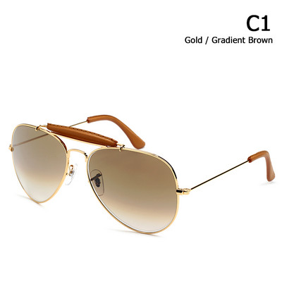 JackJad Vintage Classic 3422 OUTDOORSMAN CRAFT Style Odiniai akiniai nuo saulės 2021 Gamintojas Optical Glass Lens Akiniai nuo saulės Oculos De Sol