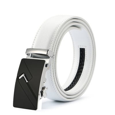 Meeste automaatsed pandlaga rihmad Meestele Autentsed vööga Trend Meeste rihmad Ceinture Moedisainer Naiste Jean White Belt