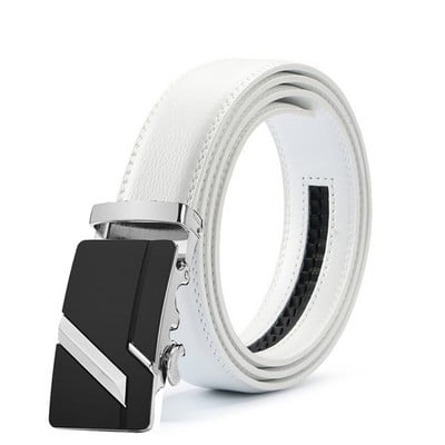 Meeste automaatsed pandlaga rihmad Meestele Autentsed vööga Trend Meeste rihmad Ceinture Moedisainer Naiste Jean White Belt