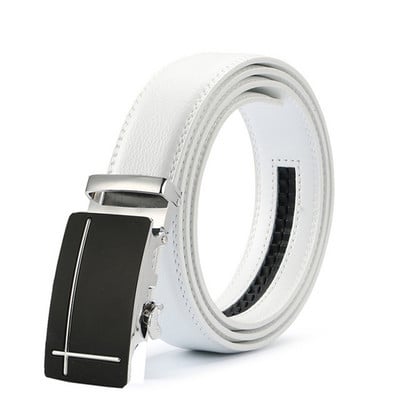 Meeste automaatsed pandlaga rihmad Meestele Autentsed vööga Trend Meeste rihmad Ceinture Moedisainer Naiste Jean White Belt