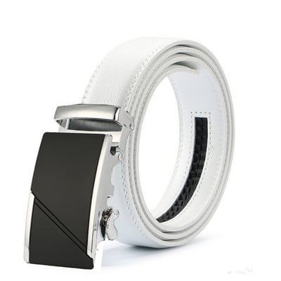 Meeste automaatsed pandlaga rihmad Meestele Autentsed vööga Trend Meeste rihmad Ceinture Moedisainer Naiste Jean White Belt