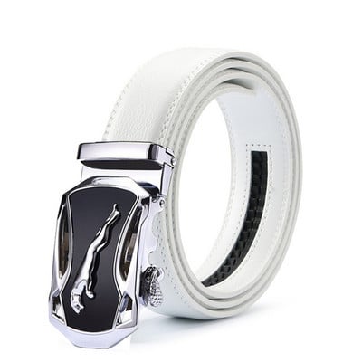 Meeste automaatsed pandlaga rihmad Meestele Autentsed vööga Trend Meeste rihmad Ceinture Moedisainer Naiste Jean White Belt