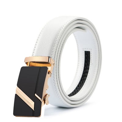 Meeste automaatsed pandlaga rihmad Meestele Autentsed vööga Trend Meeste rihmad Ceinture Moedisainer Naiste Jean White Belt