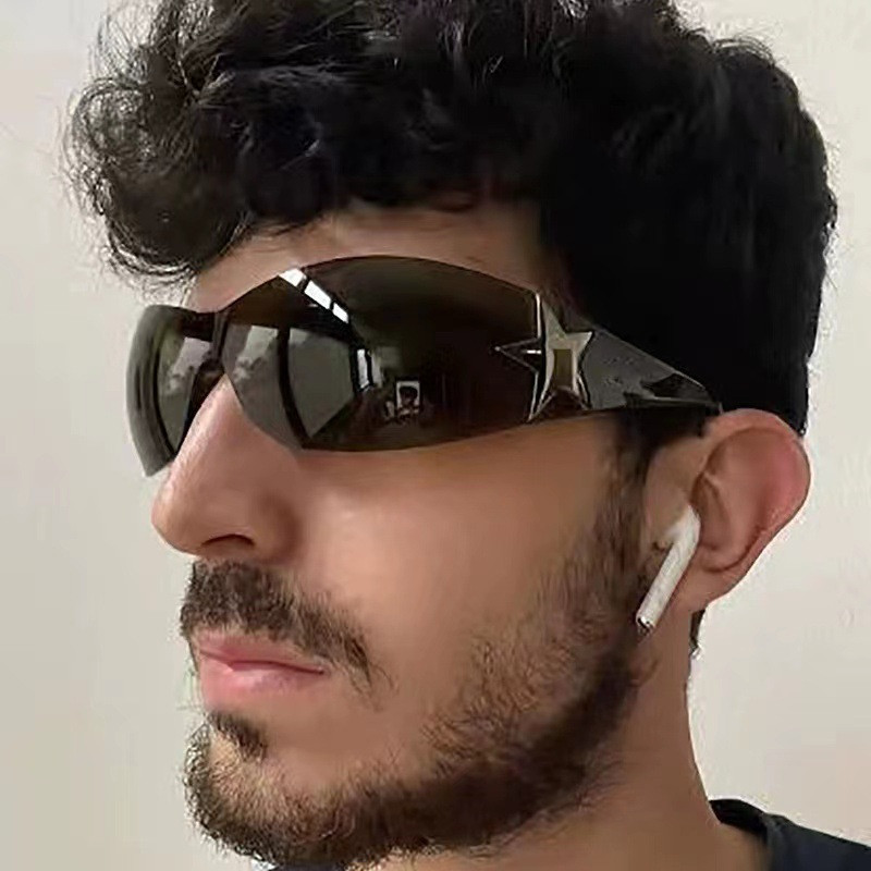 DDDLONG Retro Fashion Y2K Punk päikeseprillid Naiste Meeste Päikeseprillid Klassikalised Vintage Prillid UV400 Välisvarjud D306