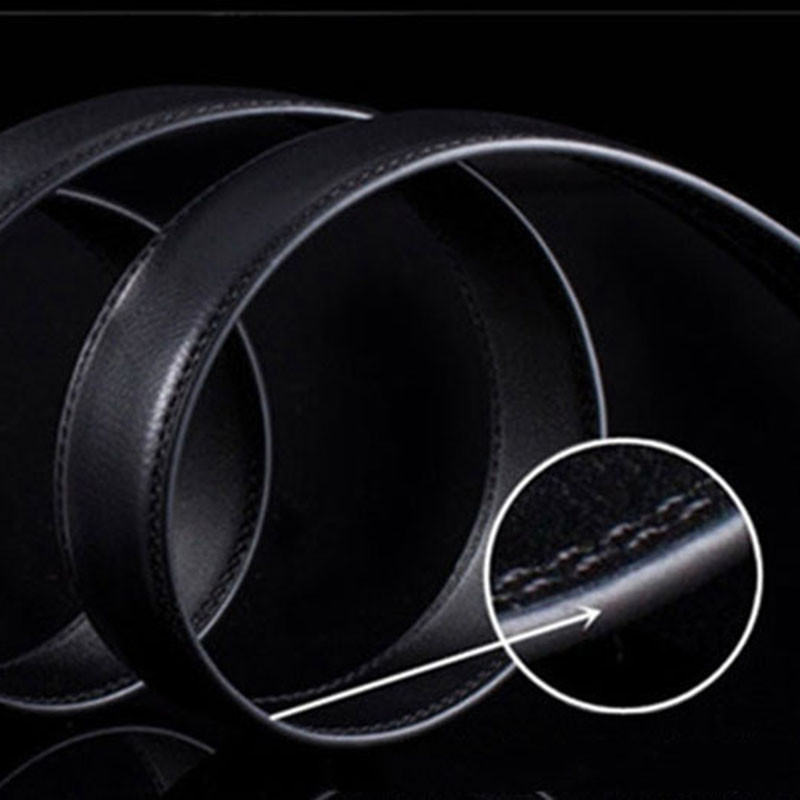 Muški remen visoke kvalitete Imitacija jednobojne kože Remen s automatskom kopčom Poslovne stvari Muški ležerni remen