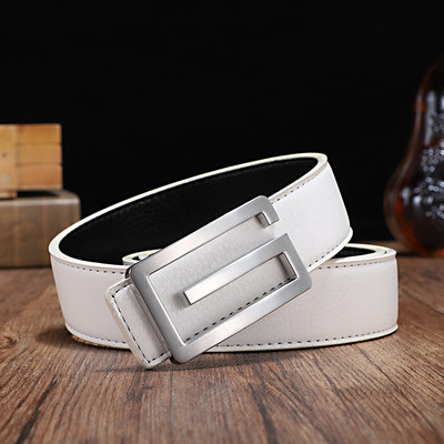 Novi muški remen Modno dizajniran visokokvalitetni trendi kožni remen Fancy za kaubojske traperice muški remen