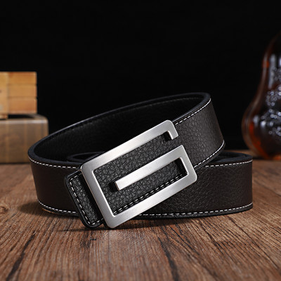 Novi muški remen Modno dizajniran visokokvalitetni trendi kožni remen Fancy za kaubojske traperice muški remen
