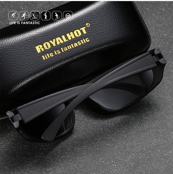 RoyalHot Ανδρικά Γυναικεία Polarized Cool Cozy αθλητικά γυαλιά ηλίου Vintage γυαλιά ηλίου Retro αποχρώσεις γυαλιών Oculos Ανδρικά spt019