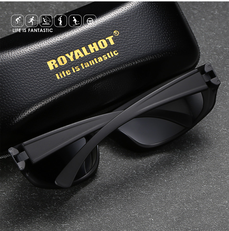 RoyalHot Muškarci Žene Polarizirane cool udobne sportske sunčane naočale Vintage sunčane naočale Retro naočale Nijanse Oculos Muške spt019