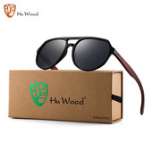 Hu Puit Bränd Disain Bamboo Wood Päikeseprillid Naiste Mehed Vintage Square Päikeseprillid Mood Katte Peegel Päikeseprill UV400 Oculos