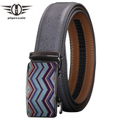 Luksuzni remen s automatskom kopčom u više boja za muškarce Modni dizajnerski remeni od prave kože od kravlje kože Muški ležerni remen oko struka B288