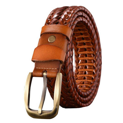 Unisex remen oko struka, kožna zlatna kopča Traperice, remen za traperice, pleteni remen, vintage remeni
