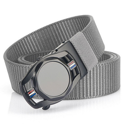 Muški platneni remen s automatskom kopčom Vojni lov na otvorenom Taktički višenamjenski borbeni ležerni najlonski pleteni remen za hlače Muški remeni