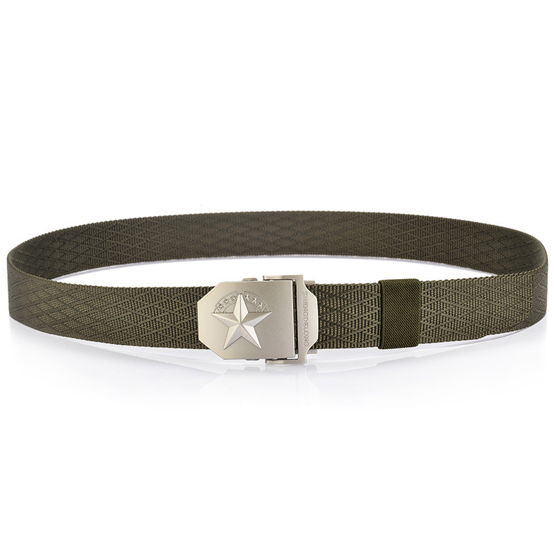 muški platneni remen s metalnom kopčom Stars najlonski remen taktički remeni za muškarce vrhunski remen čiste boje vanjski brzo sušivi remen NS33