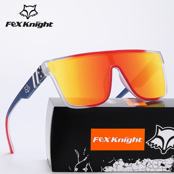 Fox Knight νέα Polarized γυαλιά ηλίου ανδρικά και γυναικεία εξωτερικού χώρου μεγάλος σκελετός μεγάλου μεγέθους αθλητικά γυαλιά παραλίας Γυαλιά ηλίου χρώματος UV400