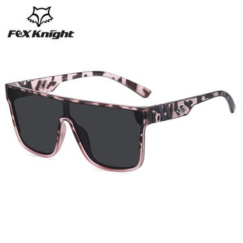 Fox Knight νέα Polarized γυαλιά ηλίου ανδρικά και γυναικεία εξωτερικού χώρου μεγάλος σκελετός μεγάλου μεγέθους αθλητικά γυαλιά παραλίας Γυαλιά ηλίου χρώματος UV400