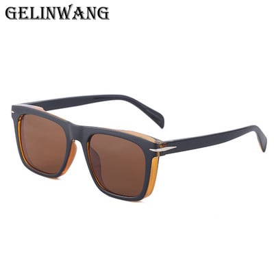 Klassikalised Beckham Square Päikeseprillid Meestele 2022 Luksusbrändi Disaineriga ristkülikukujulised päikeseprillid Naiste Anti Blue Light prillid UV400